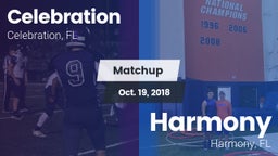Matchup: Celebration vs. Harmony  2018