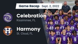 Recap: Celebration  vs. Harmony  2022