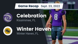 Recap: Celebration  vs. Winter Haven  2022