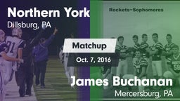Matchup: Northern York vs. James Buchanan  2016