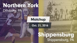 Matchup: Northern York vs. Shippensburg  2016