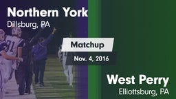 Matchup: Northern York vs. West Perry  2016