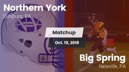Matchup: NYHS vs. Big Spring  2018