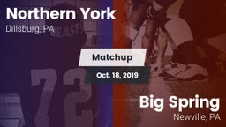 Matchup: NYHS vs. Big Spring  2019
