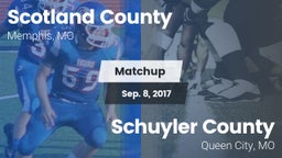 Matchup: Scotland County vs. Schuyler County 2017