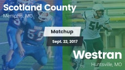 Matchup: Scotland County vs. Westran  2017