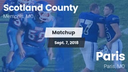 Matchup: Scotland County vs. Paris  2018