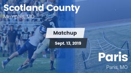 Matchup: Scotland County vs. Paris  2019