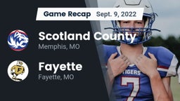 Recap: Scotland County  vs. Fayette  2022