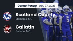 Recap: Scotland County  vs. Gallatin  2023