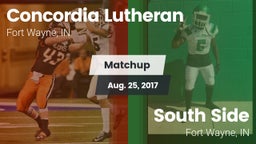 Matchup: Concordia Lutheran vs. South Side  2017