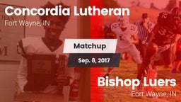 Matchup: Concordia Lutheran vs. Bishop Luers  2017