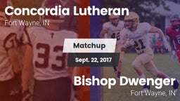 Matchup: Concordia Lutheran vs. Bishop Dwenger  2017