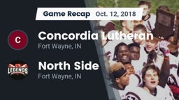 Recap: Concordia Lutheran  vs. North Side  2018