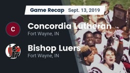 Recap: Concordia Lutheran  vs. Bishop Luers  2019
