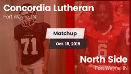 Matchup: Concordia Lutheran vs. North Side  2019