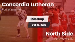 Matchup: Concordia Lutheran vs. North Side  2020