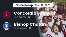 Recap: Concordia Lutheran  vs. Bishop Chatard  2020