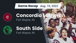 Recap: Concordia Lutheran  vs. South Side  2022