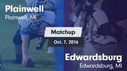 Matchup: Plainwell vs. Edwardsburg  2016