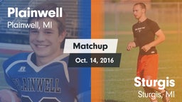 Matchup: Plainwell vs. Sturgis  2016