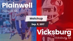 Matchup: Plainwell vs. Vicksburg  2017