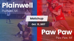 Matchup: Plainwell vs. Paw Paw  2017