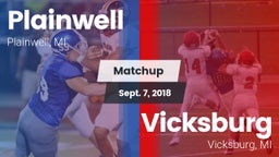 Matchup: Plainwell vs. Vicksburg  2018