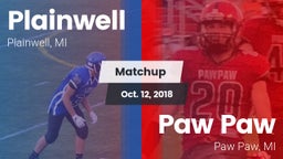 Matchup: Plainwell vs. Paw Paw  2018