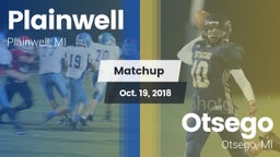 Matchup: Plainwell vs. Otsego  2018