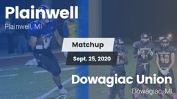 Matchup: Plainwell vs. Dowagiac Union 2020