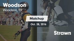 Matchup: Woodson vs. Strawn 2016