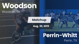 Matchup: Woodson vs. Perrin-Whitt  2019