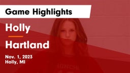 Holly  vs Hartland Game Highlights - Nov. 1, 2023