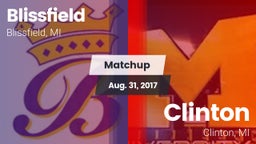 Matchup: Blissfield vs. Clinton  2017