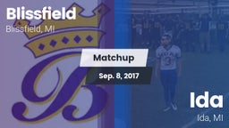 Matchup: Blissfield vs. Ida  2017