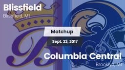 Matchup: Blissfield vs. Columbia Central  2017