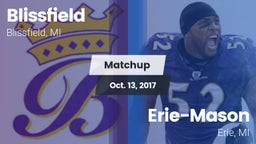 Matchup: Blissfield vs. Erie-Mason  2017