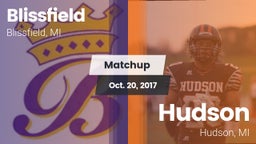 Matchup: Blissfield vs. Hudson  2017