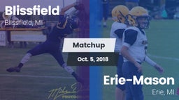 Matchup: Blissfield vs. Erie-Mason  2018