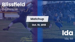 Matchup: Blissfield vs. Ida  2018