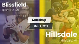 Matchup: Blissfield vs. Hillsdale  2019