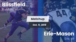 Matchup: Blissfield vs. Erie-Mason  2019