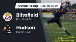 Recap: Blissfield  vs. Hudson  2019