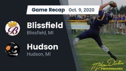 Recap: Blissfield  vs. Hudson  2020