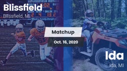 Matchup: Blissfield vs. Ida  2020