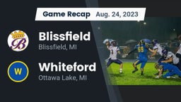 Recap: Blissfield  vs. Whiteford  2023