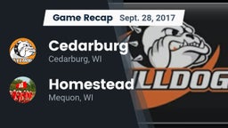 Recap: Cedarburg  vs. Homestead  2017