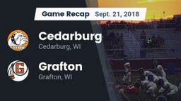 Recap: Cedarburg  vs. Grafton  2018