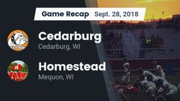 Recap: Cedarburg  vs. Homestead  2018